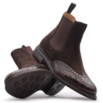 Harris Firenze 1913 Suede Chukka Boots Brown
