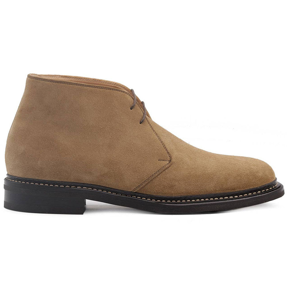 Harris Firenze 1913 Suede Lace-up Boots Beige
