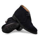 Harris Firenze 1913 Suede Lace-up Boots Blue