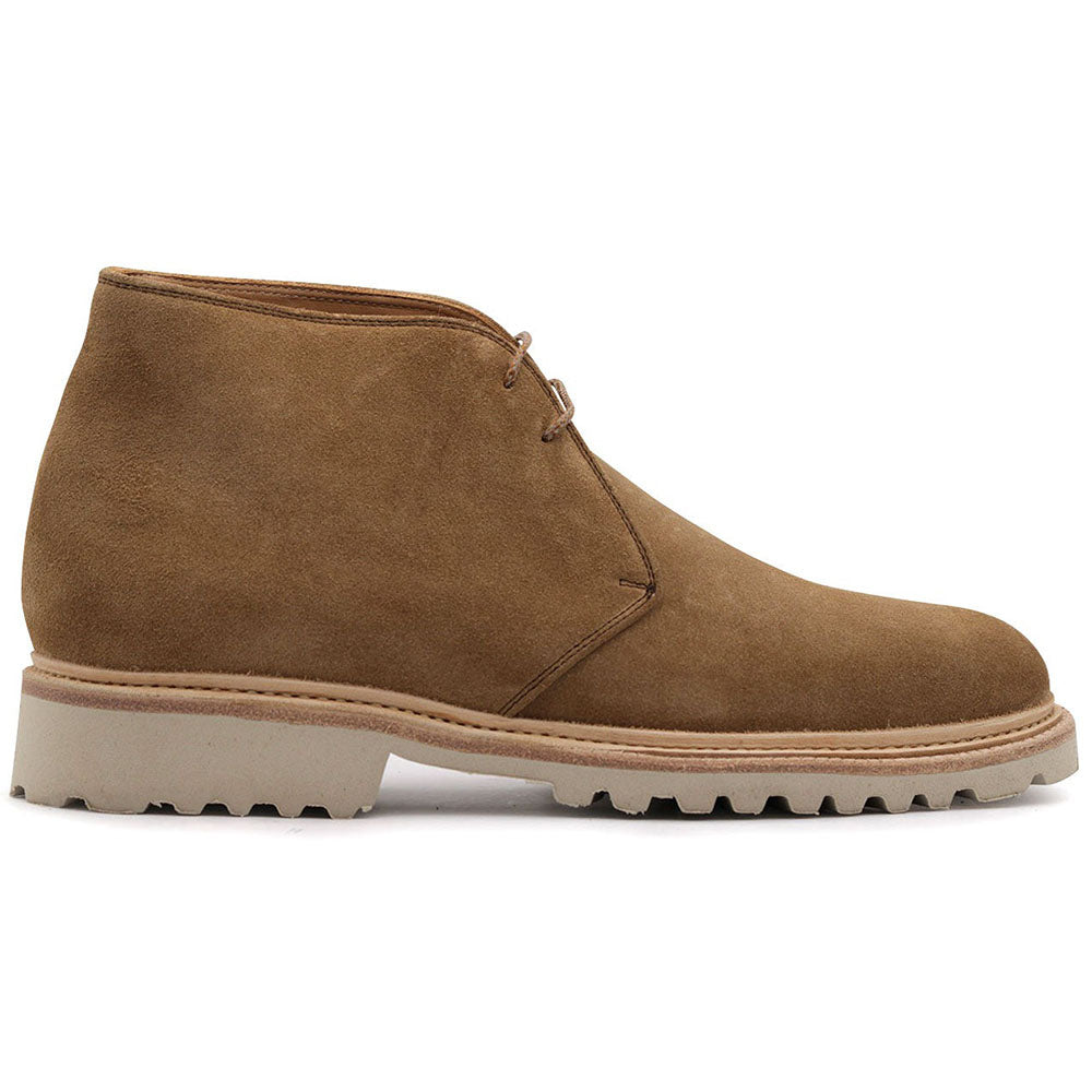 Harris Firenze 1913 Suede Lace-up Boots Camel