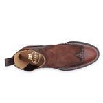 Harris Firenze 1913 Suede / Leather Chukka Boots Brown