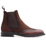 Harris Firenze 1913 Suede / Leather Chukka Boots Brown