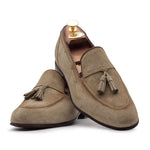Harris Firenze 1913 Suede Leather Moccasin Beige