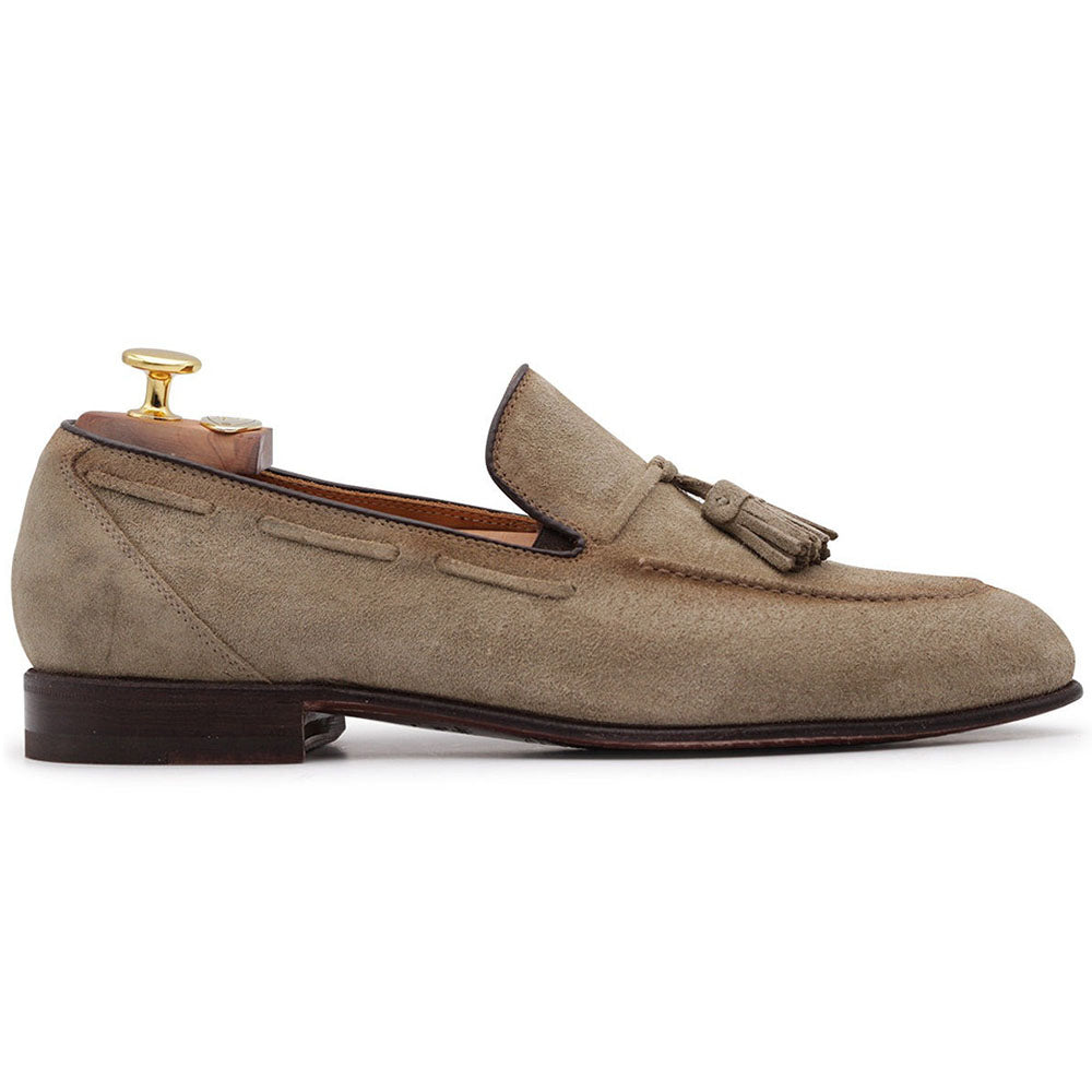 Harris Firenze 1913 Suede Leather Moccasin Beige