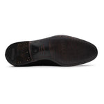 Harris Firenze 1913 Suede Leather Moccasin Black
