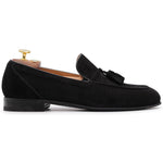 Harris Firenze 1913 Suede Leather Moccasin Black