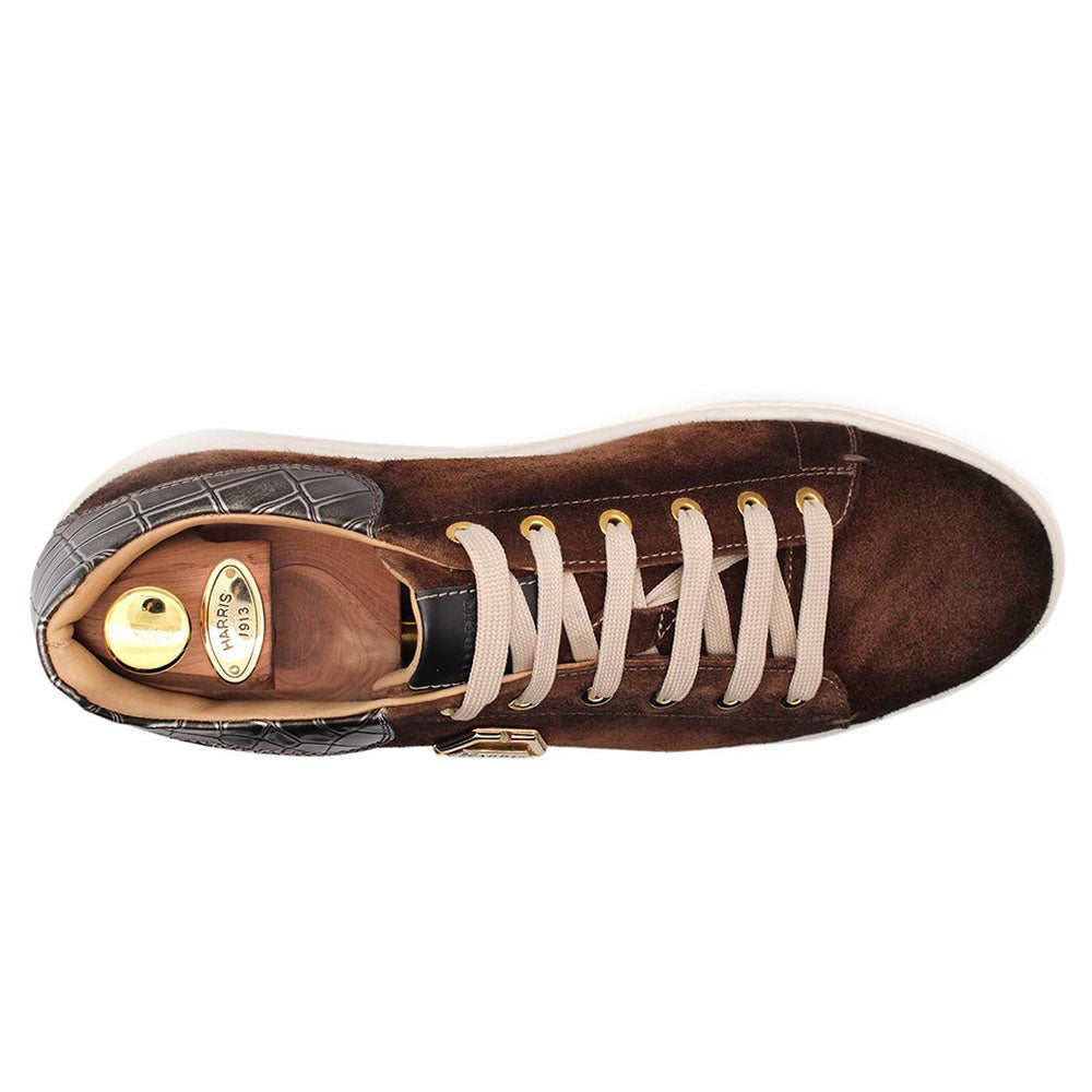 Harris Firenze 1913 Suede Sneakers Brown