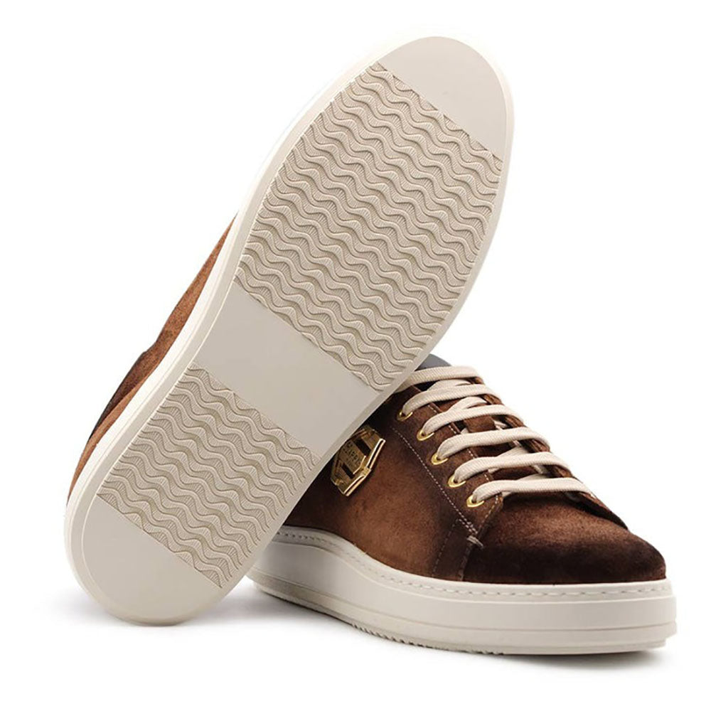 Harris Firenze 1913 Suede Sneakers Brown
