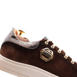 Harris Firenze 1913 Suede Sneakers Brown