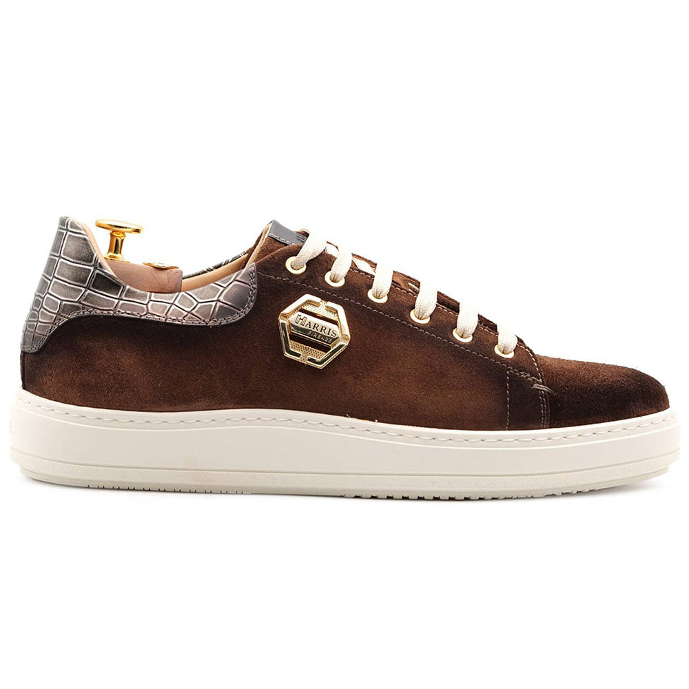 Harris Firenze 1913 Suede Sneakers Brown