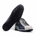 Harris Firenze 1913 Vintage Print Sneakers Blue