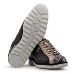 Harris Firenze 1913 Weave Leather Sneakers Black