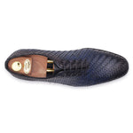 Harris Firenze 1913 Woven Leather Shoes Blue
