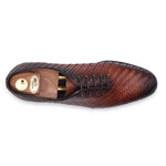 Harris Firenze 1913 Woven Leather Shoes Brown