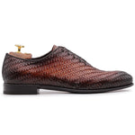 Harris Firenze 1913 Woven Leather Shoes Brown