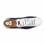 Harris Firenze 1913 Woven Suede Sneakers Blue