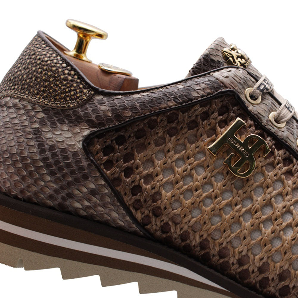 Harris Firenze 1913 Leather Sneakers Brown