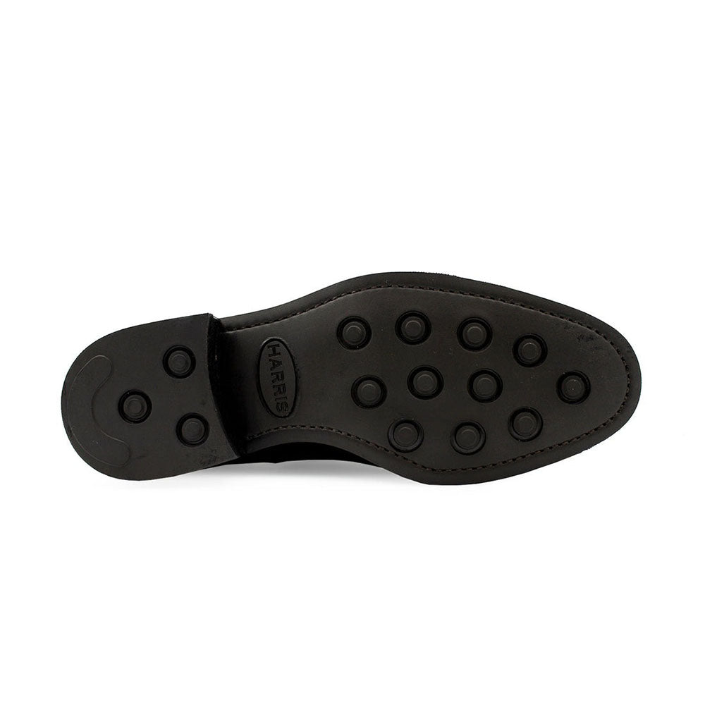 Harris Shoes 1913 Calfskin Cap Toe Shoes Nero