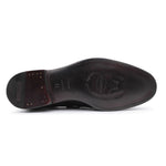 Harris Shoes 1913 Calfskin Leather Tassel Loafers Bordeaux
