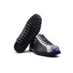 Harris Shoes 1913 Genuine Python/ Jingo Print Leather Sneakers Metal