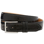 Harris Shoes 1913 Genuine Crocodile Leather Belt Black