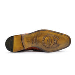 Harris Shoes 1913 Genuine Crocodile Moccasin Brown