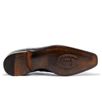 Harris Shoes 1913 Genuine Crocodile Shoes Black