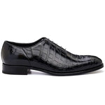 Harris Shoes 1913 Genuine Crocodile Shoes Black