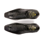 Harris Shoes 1913 Genuine Crocodile Shoes Nero