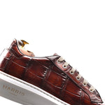 Harris Shoes 1913 Genuine Crocodile Sneakers Brown