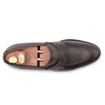 Harris Shoes 1913 Grained Leather Moccasin Moorish Head