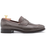 Harris Shoes 1913 Grained Leather Moccasin Moorish Head