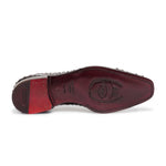 Harris Shoes 1913 Larkskin Leather Shoes Burgundy