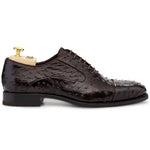 Harris Shoes 1913 Larkskin Leather Shoes Burgundy
