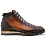 Harris Shoes 1913 Leather Ankle Boots Brown