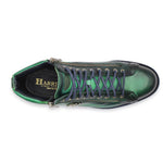 Harris Shoes 1913 Leather Ankle Boots Green