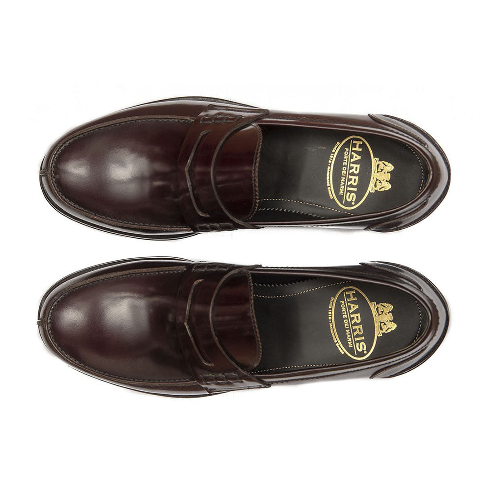 Harris Shoes 1913 Leather Loafers Bordeaux