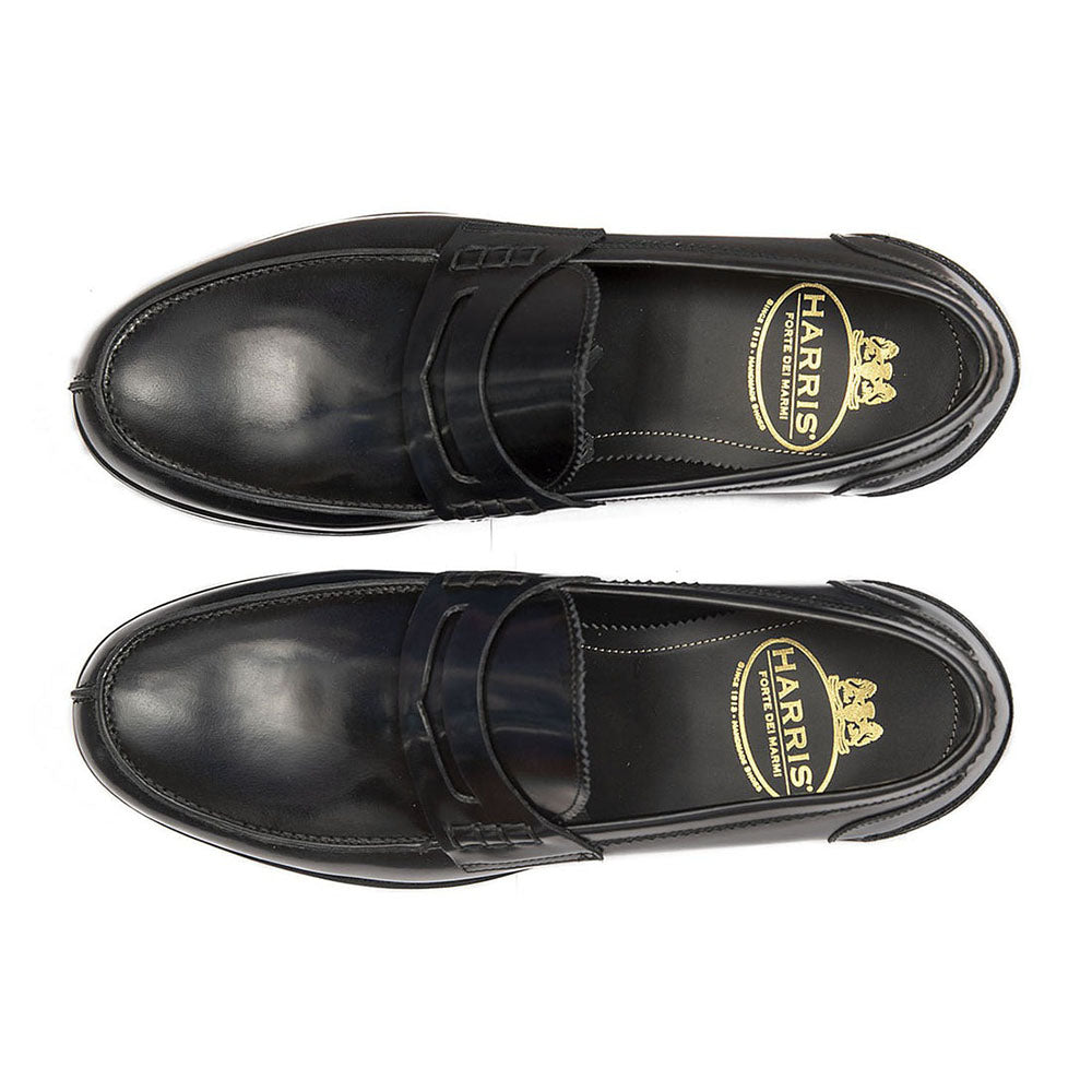 Harris Shoes 1913 Leather Loafers Nero
