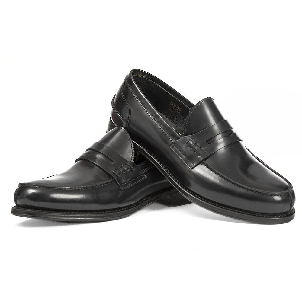 Harris Shoes 1913 Leather Loafers Nero