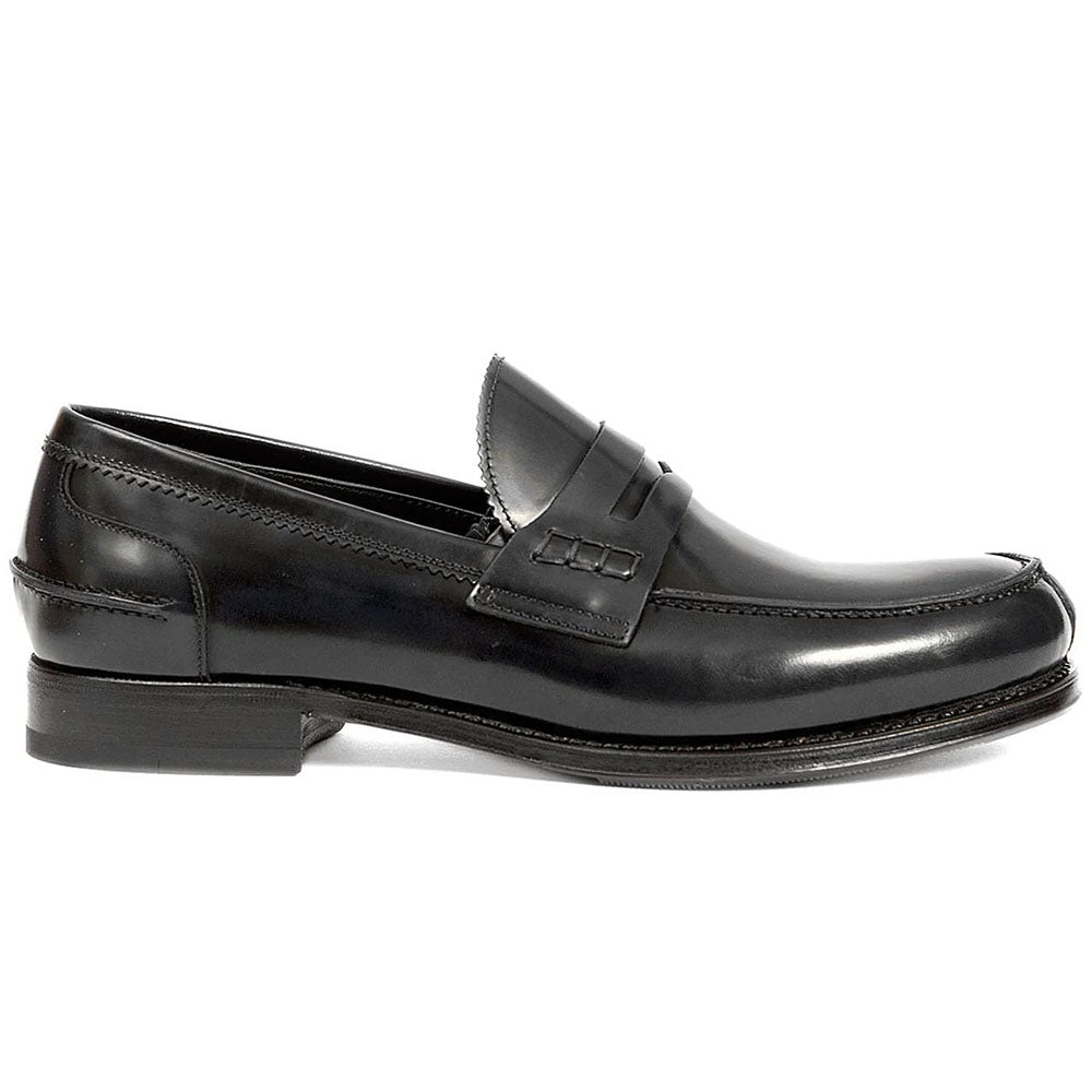 Harris Shoes 1913 Leather Loafers Nero