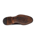 Harris Shoes 1913 Leather Stringed Cap Toe Oxfords Bord