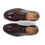 Harris Shoes 1913 Leather Stringed Derby Bordeaux