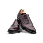 Harris Shoes 1913 Leather Stringed Shoes Burgundy