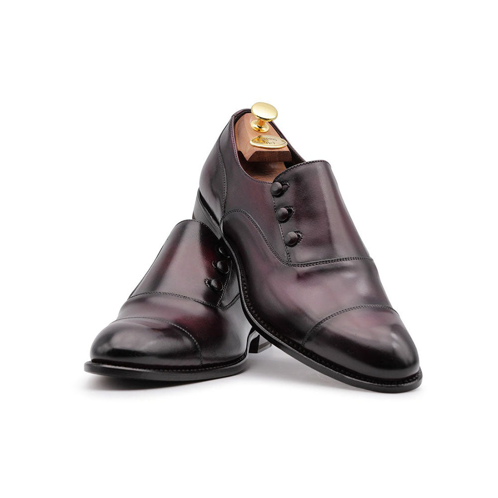 Harris Shoes 1913 Leather Stringed Shoes Burgundy