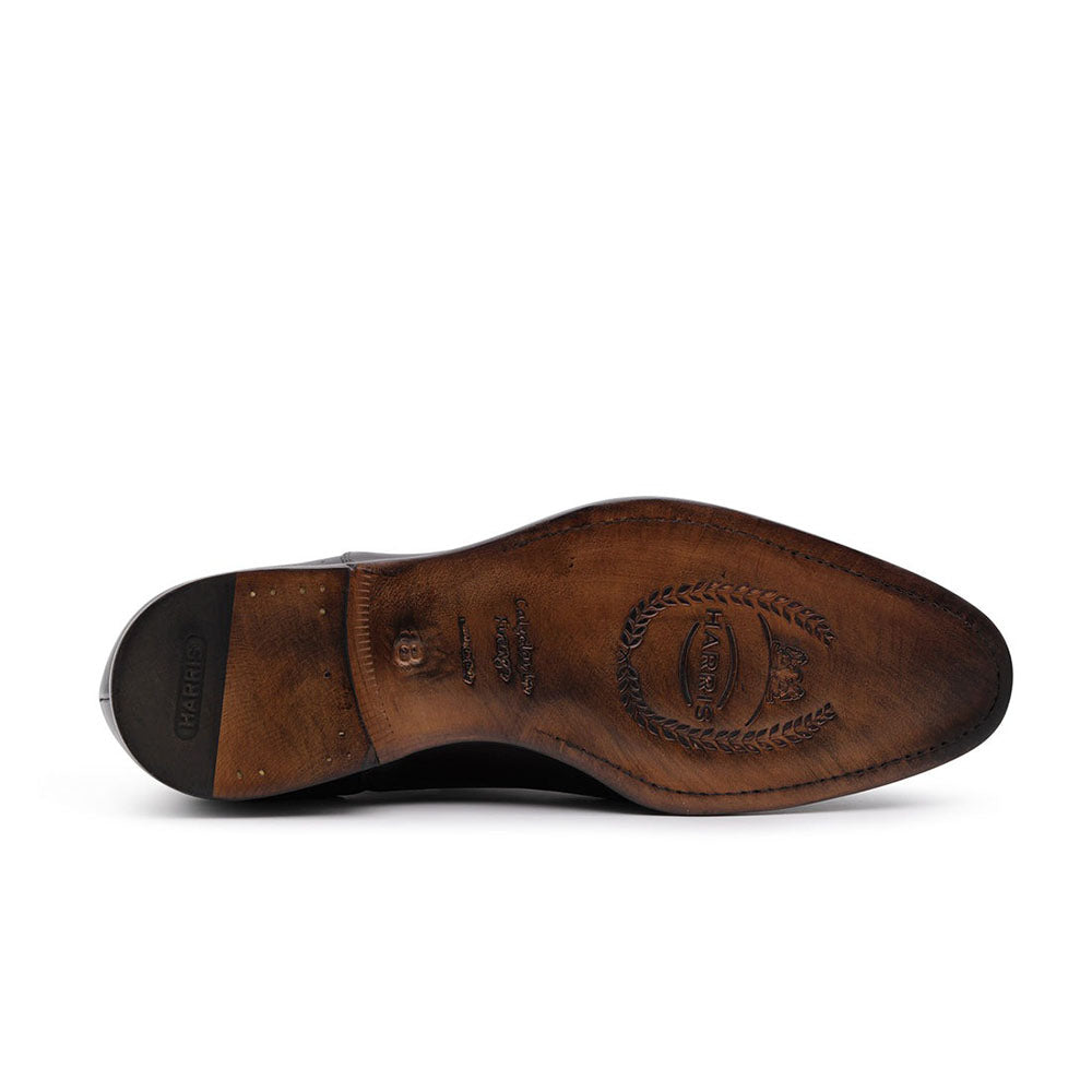 Harris Shoes 1913 Leather Stringed Shoes Burgundy