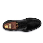 Harris Shoes 1913 Leather Stringed Wingtip Shoes Black