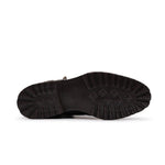 Harris Shoes 1913 Leather/ Suede Wingtip Boots Brown