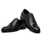 Harris Shoes 1913 Leather Wholecut Shoes Nero