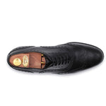 Harris Shoes 1913 Leather Wingtip Shoes Black