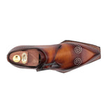 Harris Shoes 1913 Mono Leather Buckle Shoes Brown